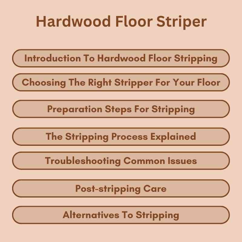 Hardwood Floor Striper