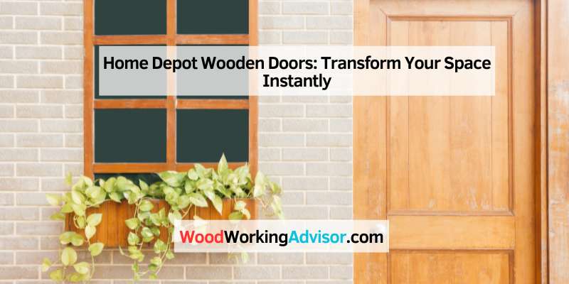 Home Depot Wooden Doors