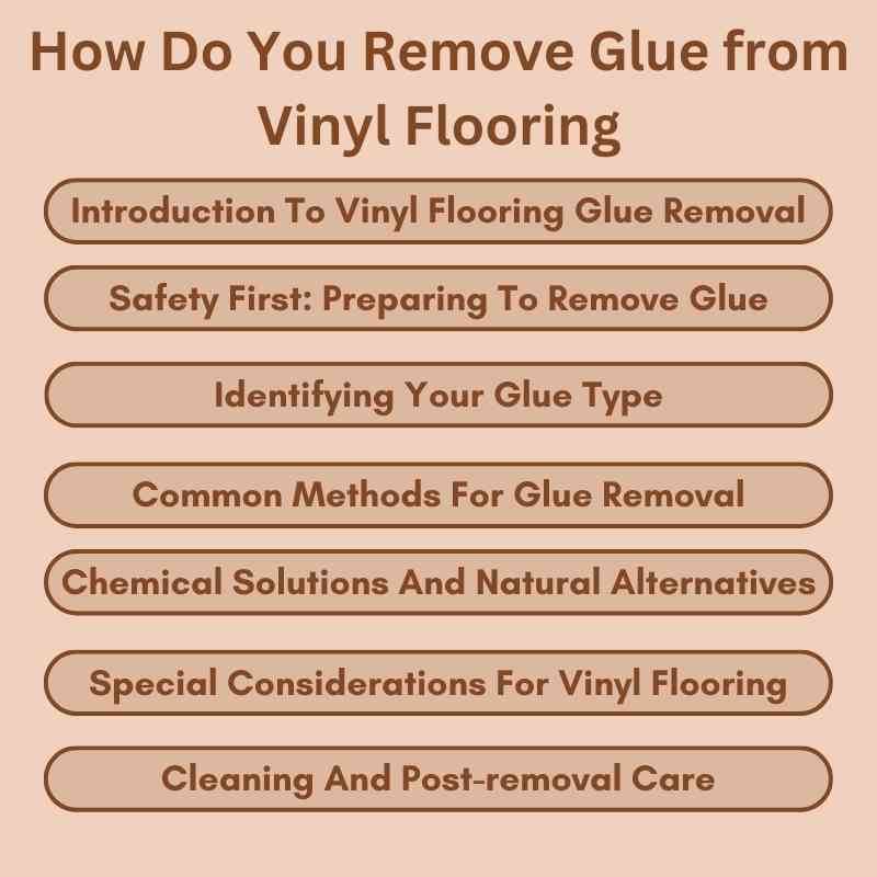 How Do You Remove Glue from Vinyl Flooring