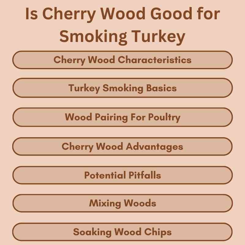 Is Cherry Wood Good for Smoking Turkey? Unveil the Flavor Woodworking
