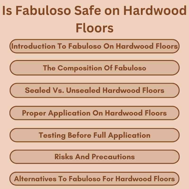 Is Fabuloso Safe on Hardwood Floors