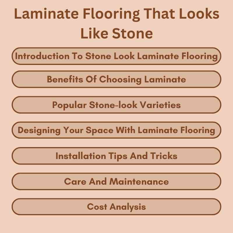 Laminate Flooring That Looks Like Stone
