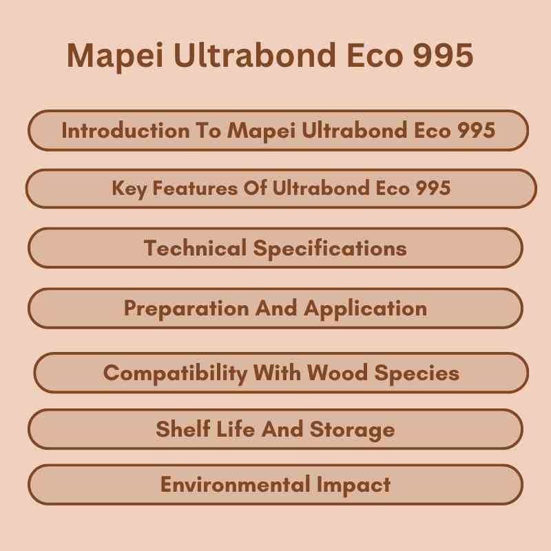 Mapei Ultrabond Eco 995