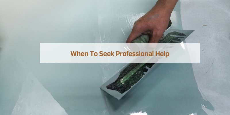 When To Seek Professional Help