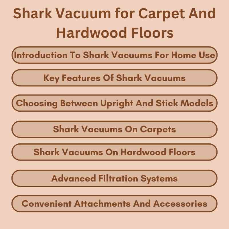 Shark Vacuum for Carpet And Hardwood Floors