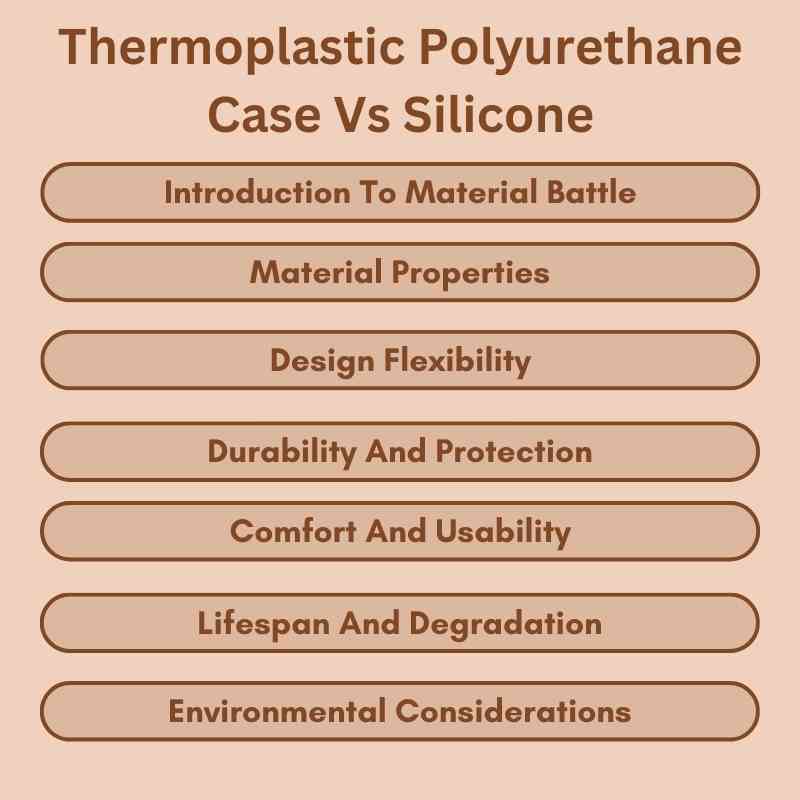 Thermoplastic Polyurethane Case Vs Silicone