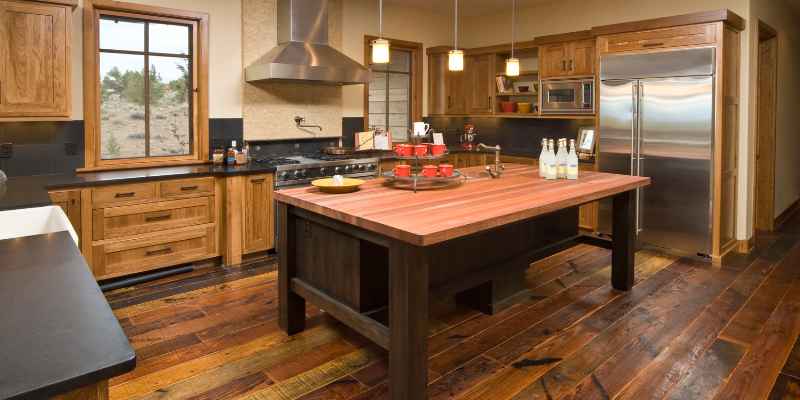 What Color Kitchen Cabinets Go With Dark Hardwood Floors