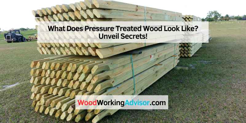 What Does Pressure Treated Wood Look Like