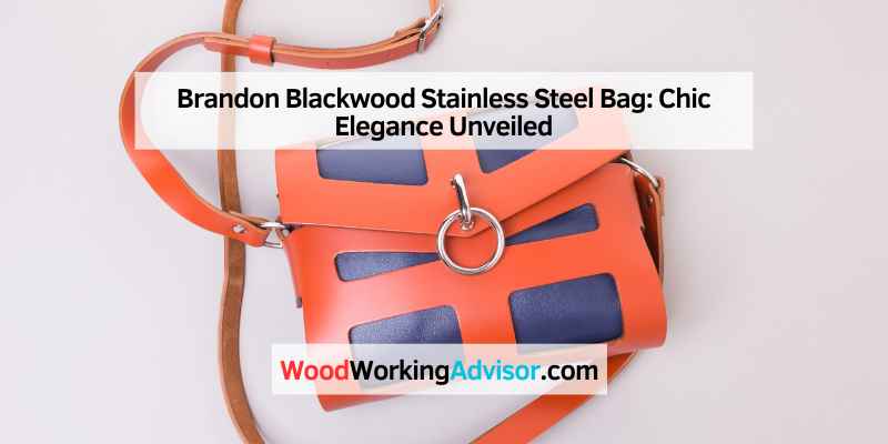 Brandon Blackwood Stainless Steel Bag
