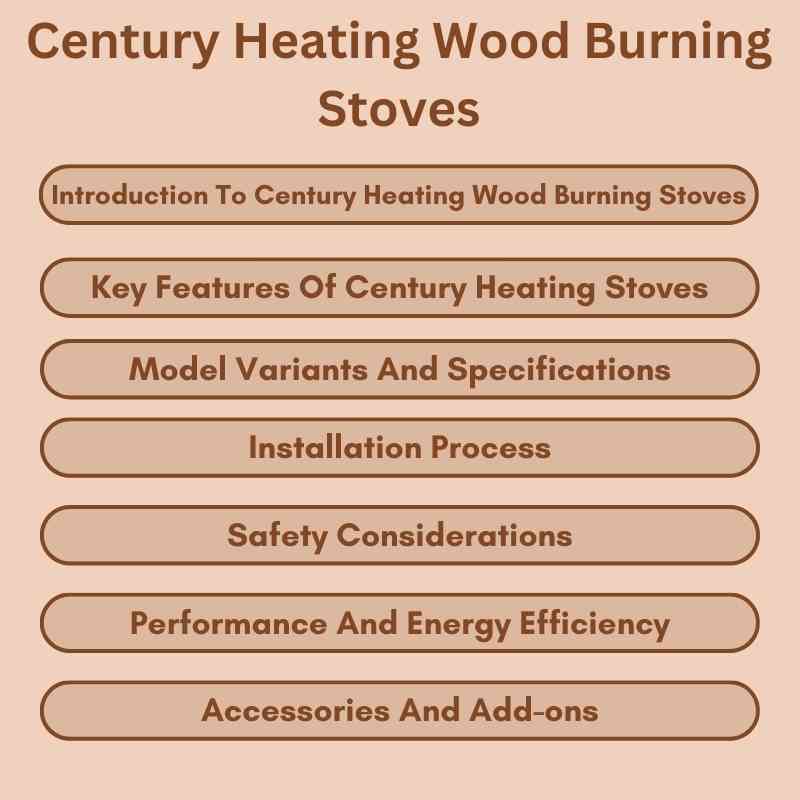 Century Heating Wood Burning Stoves