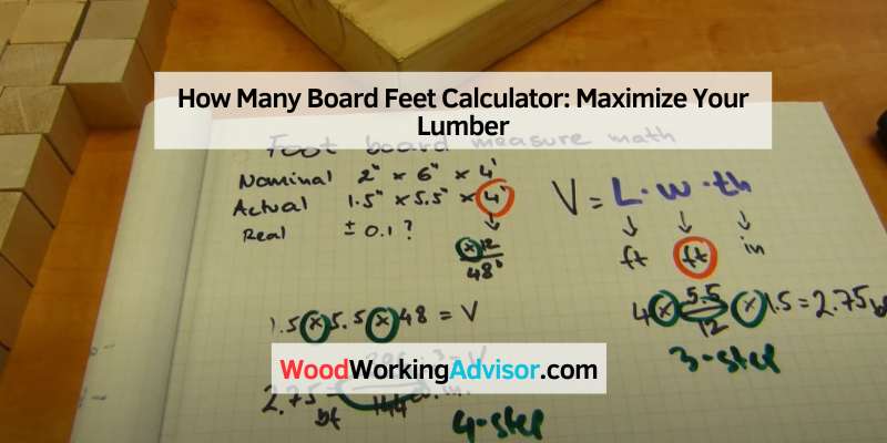 How Many Board Feet Calculator