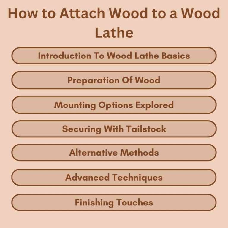 How to Attach Wood to a Wood Lathe: Secure & Craft!