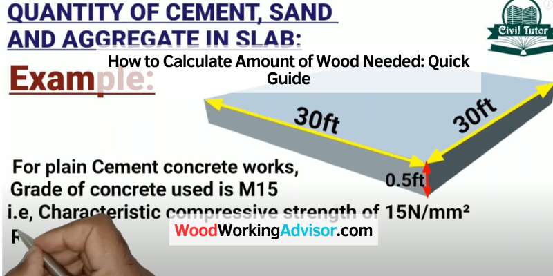 How to Calculate Amount of Wood Needed