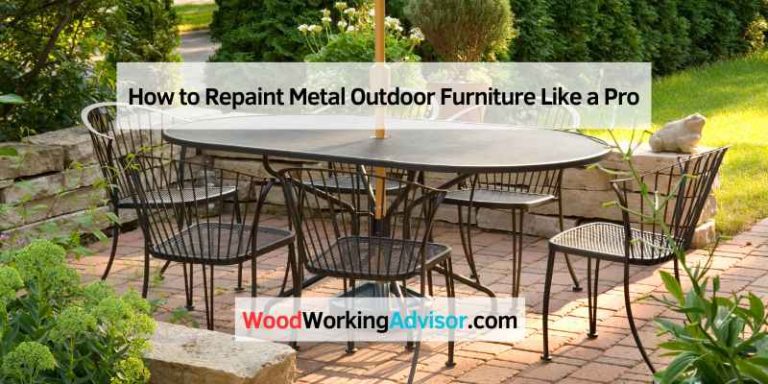 How to Repaint Metal Outdoor Furniture Like a Pro