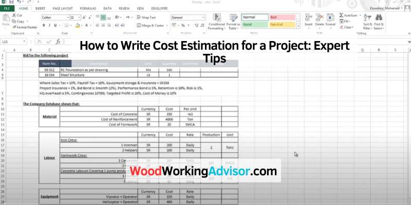 How to Write Cost Estimation for a Project