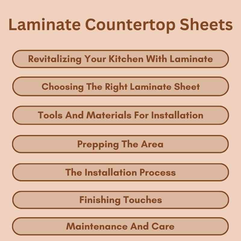 Laminate Countertop Sheets Transform Your Kitchen! Woodworking Advisor