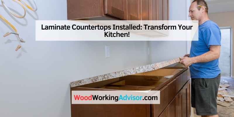 Laminate Countertops Installed