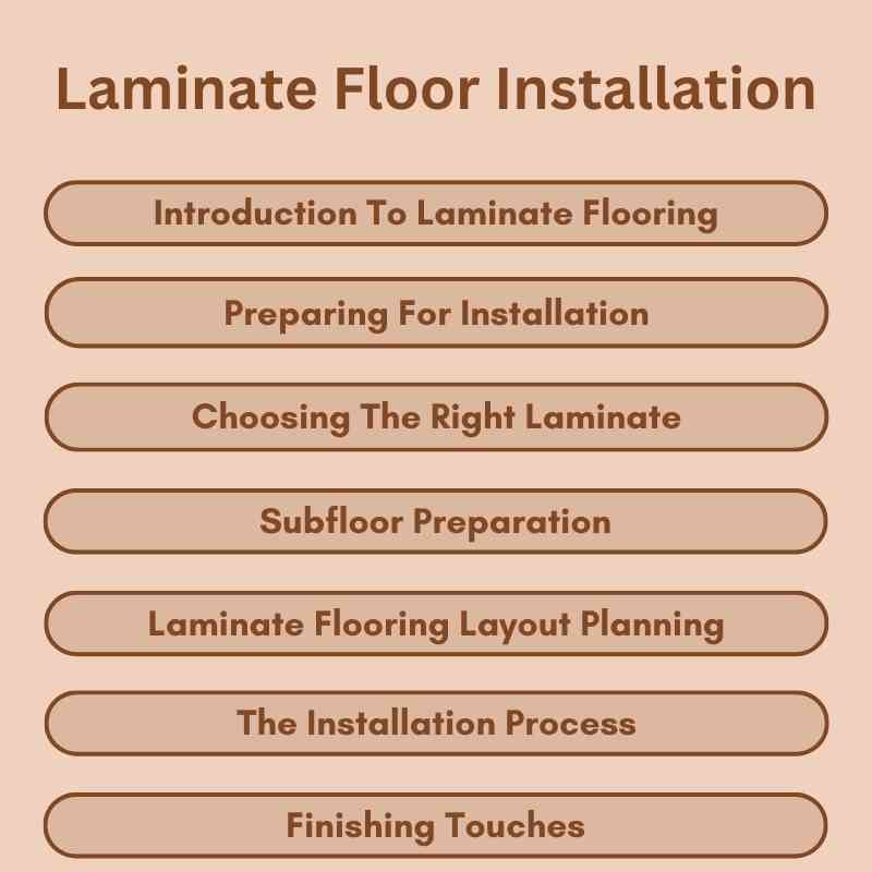 Laminate Floor Installation