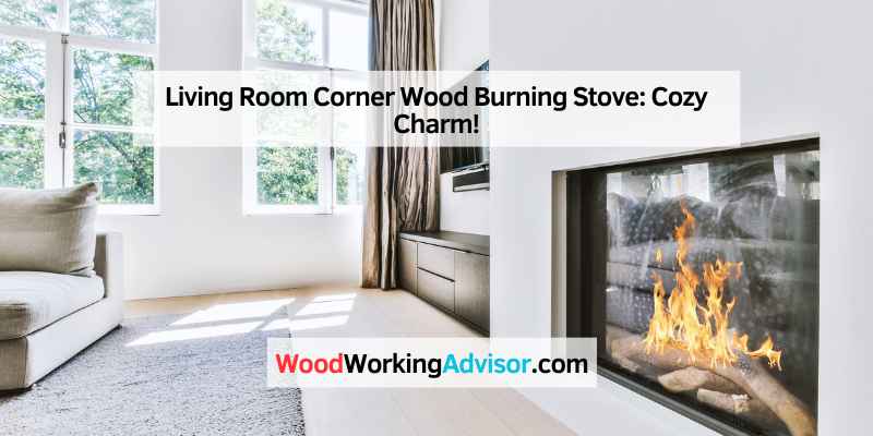 Living Room Corner Wood Burning Stove