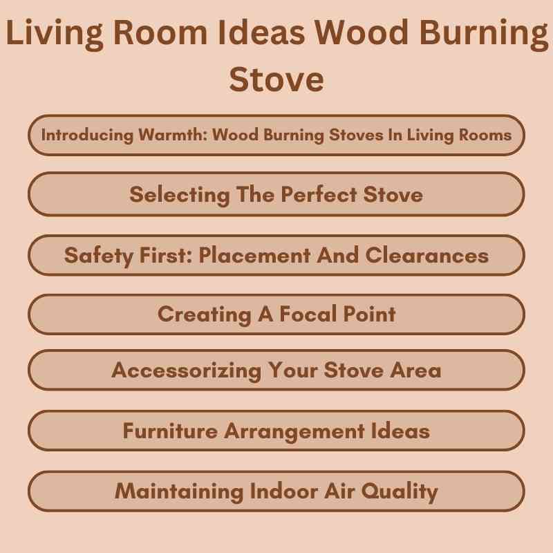 Living Room Ideas Wood Burning Stove