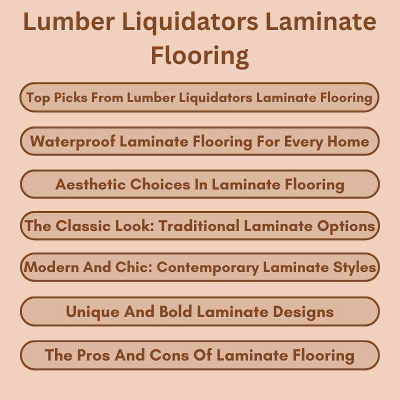 Lumber Liquidators Laminate Flooring