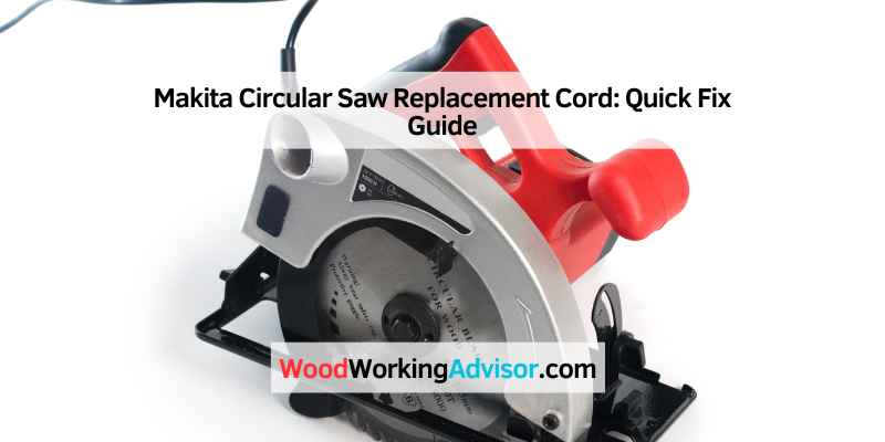 Makita Circular Saw Replacement Cord