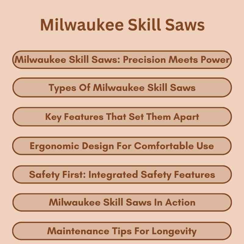 Milwaukee Skill Saws