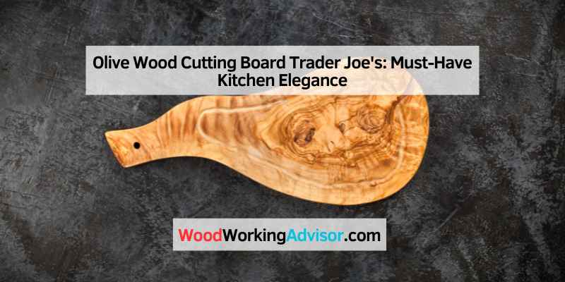 Olive Wood Cutting Board Trader Joe's