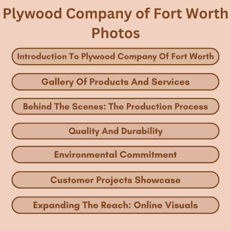 Plywood Company of Fort Worth Photos