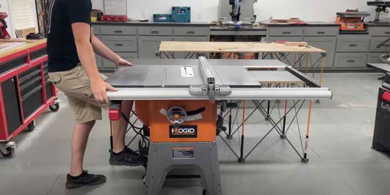 R4512 Ridgid Table Saw Review