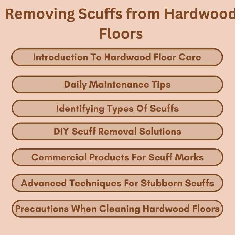 Removing Scuffs from Hardwood Floors