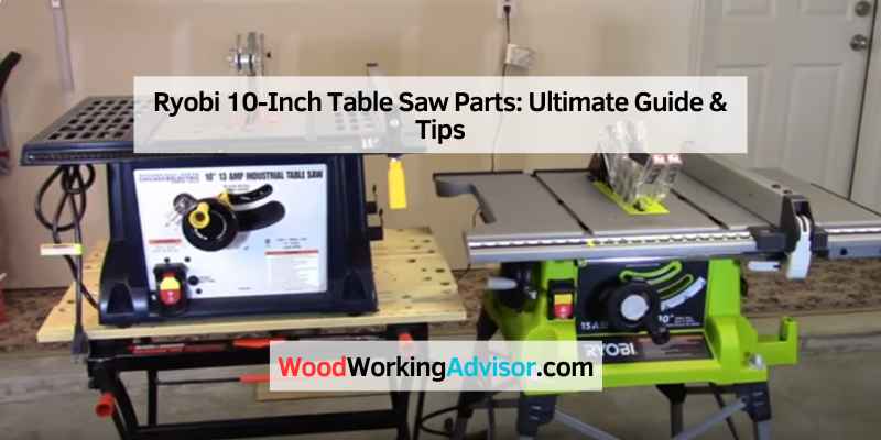 Ryobi 10-Inch Table Saw Parts