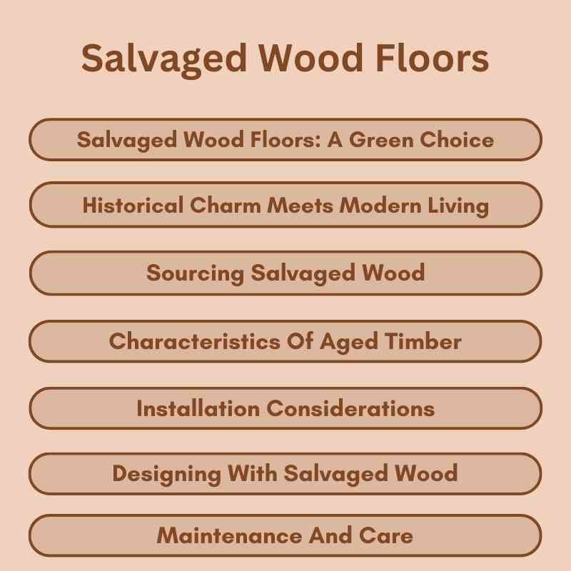 Salvaged Wood Floors