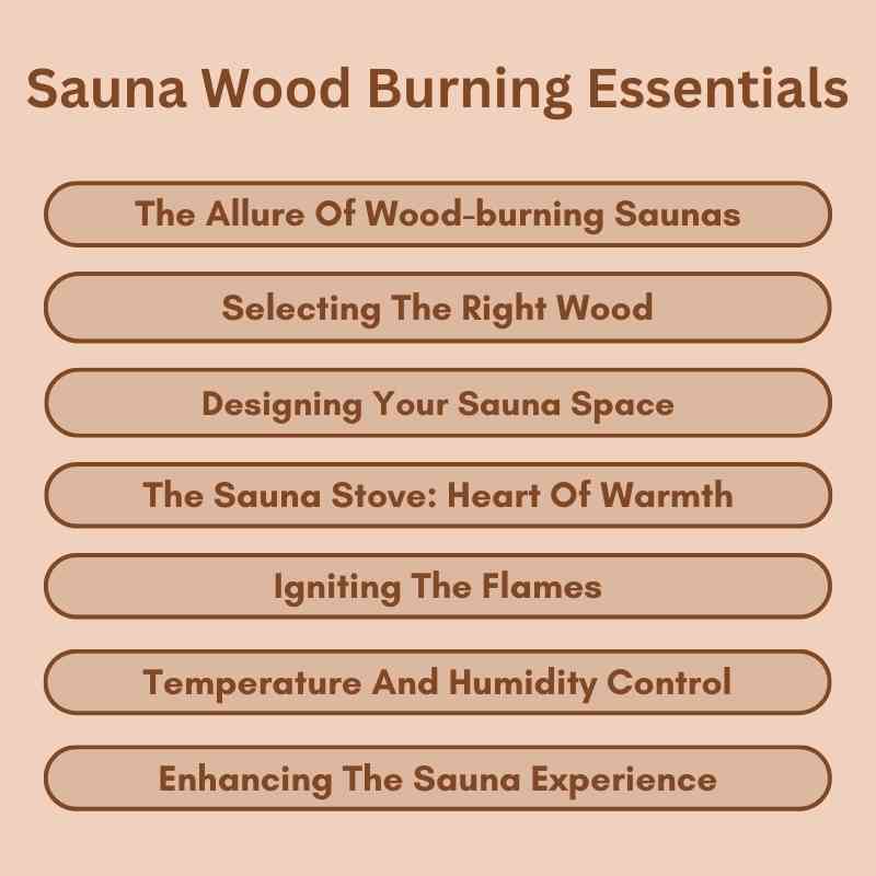 Sauna Wood Burning Essentials: Heat Up Your Relaxation!