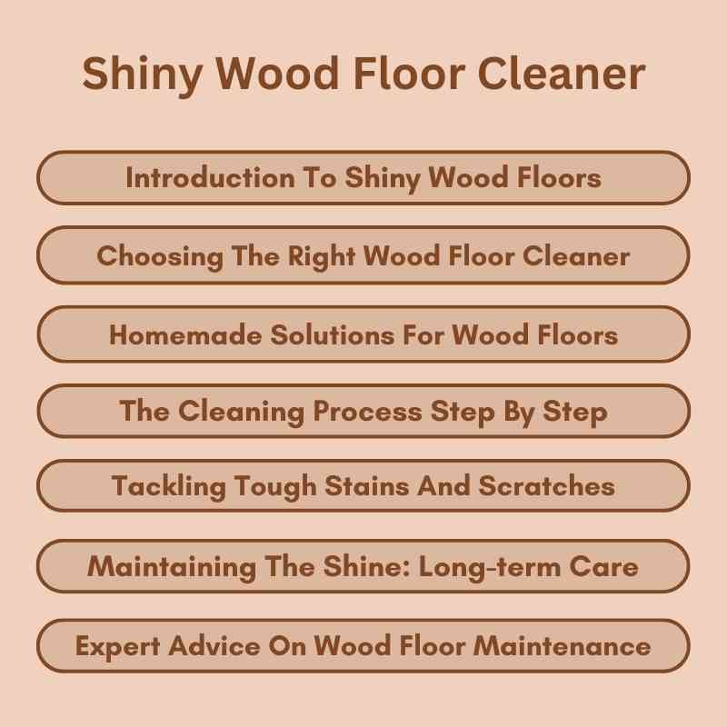 Shiny Wood Floor Cleaner: Secrets to a Gleaming Home