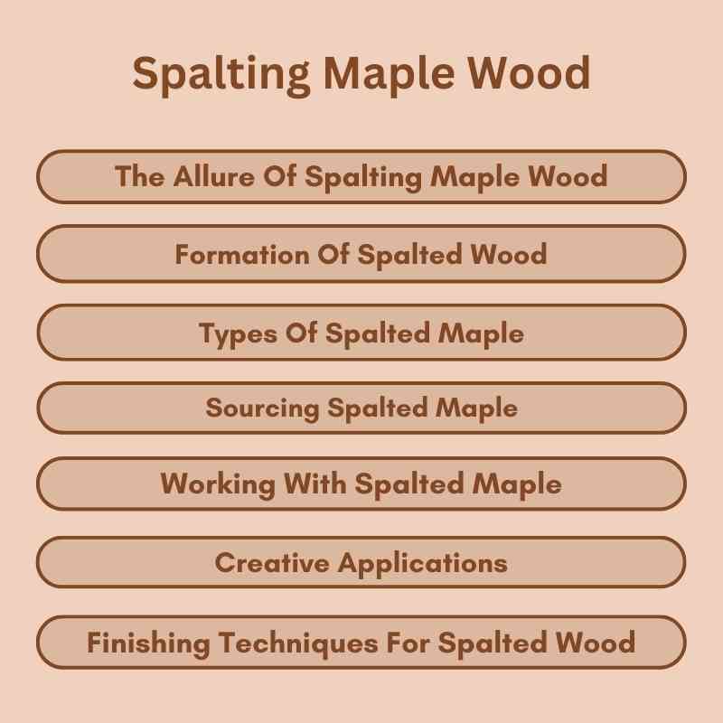 Spalting Maple Wood