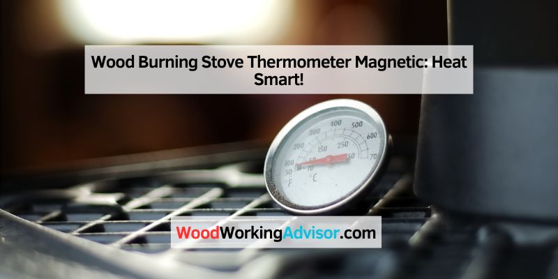 Wood Burning Stove Thermometer Magnetic