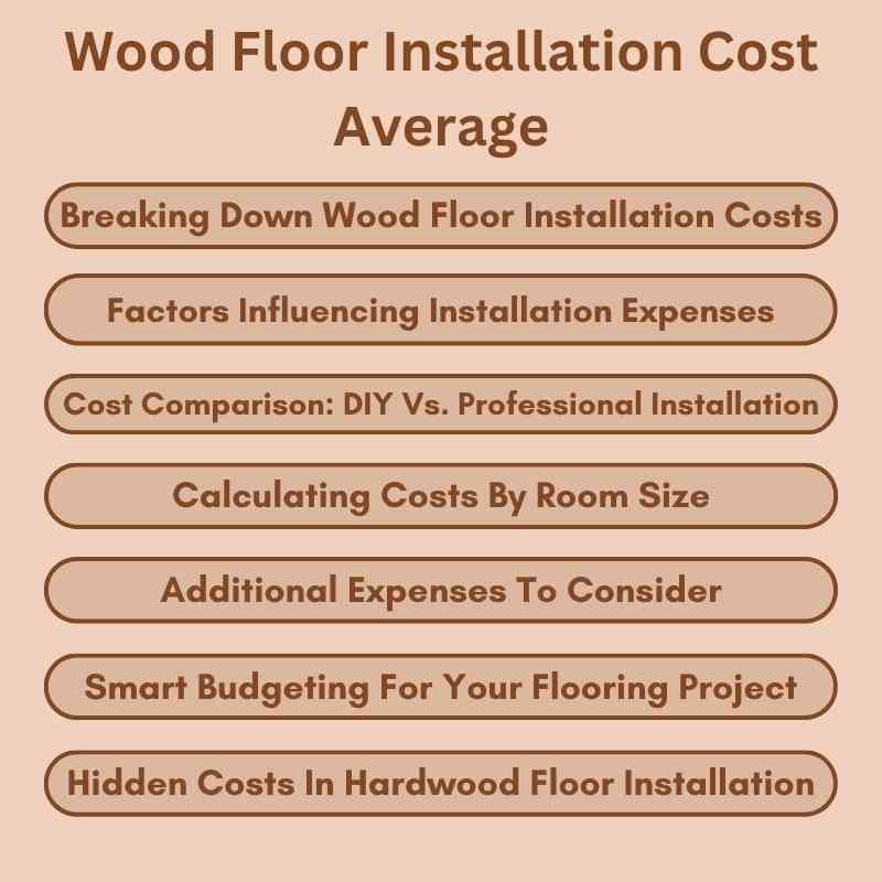 Hidden Costs In Hardwood Floor Installation