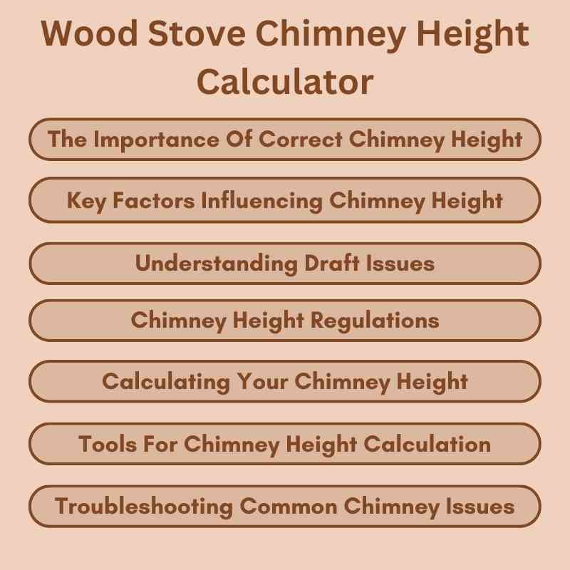 Wood Stove Chimney Height Calculator: Optimize Safety – Woodworking Advisor