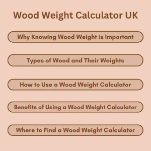 Wood Weight Calculator UK