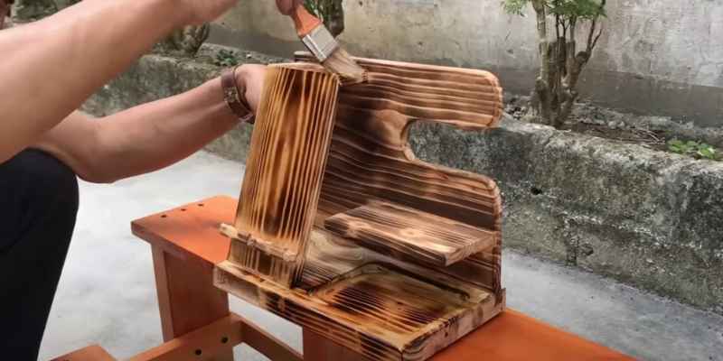 Wooden Calculator Stand