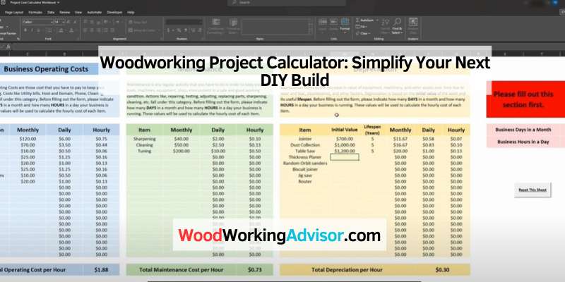 Woodworking Project Calculator