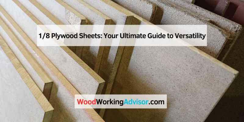 18 Plywood Sheets