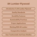 84 Lumber Plywood: Unlocking Quality & Durability for Projects ...