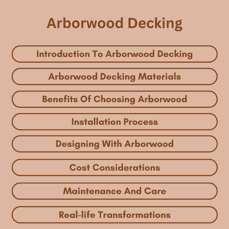 Arborwood Decking