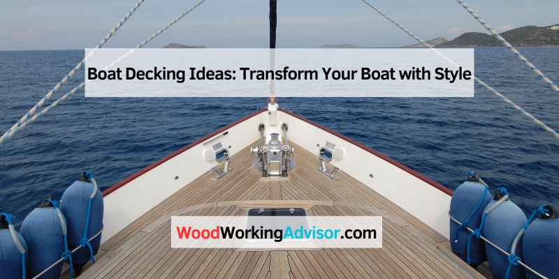 Boat Decking Ideas