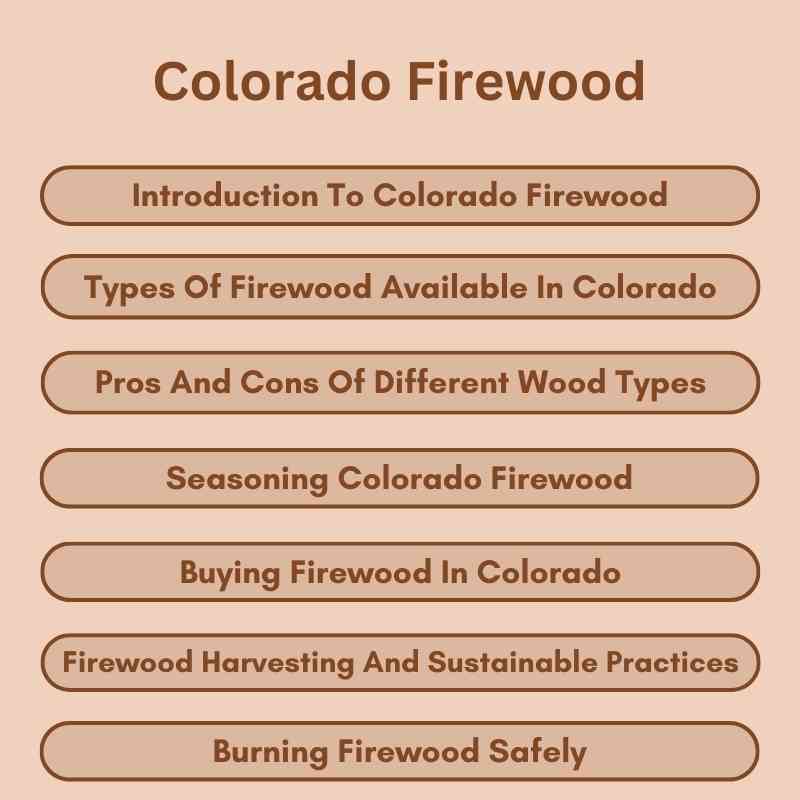 Colorado Firewood