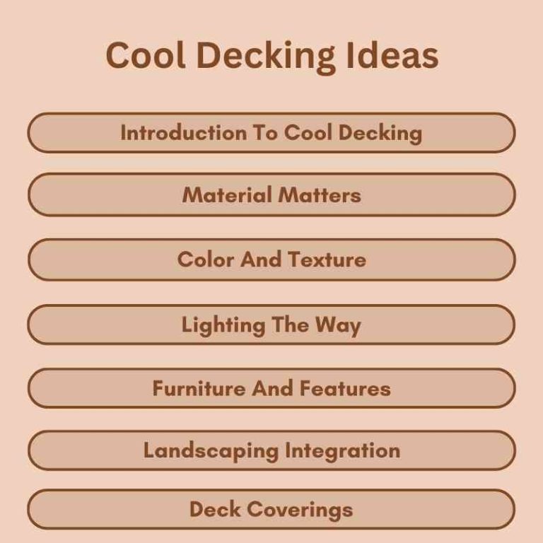 Cool Decking Ideas Transform Your Outdoor Space Today Woodworking