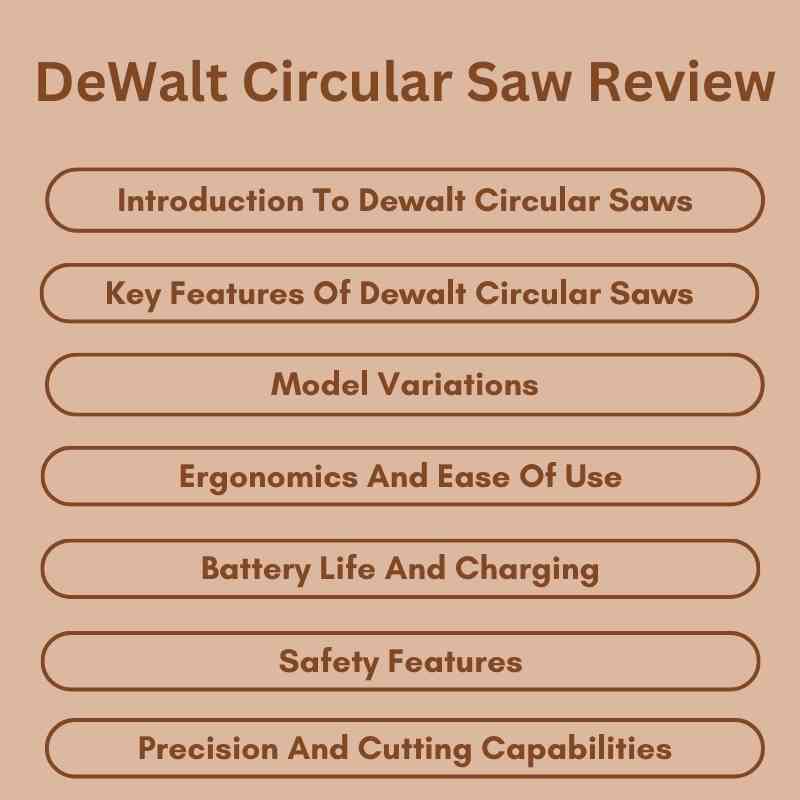 DeWalt Circular Saw Review