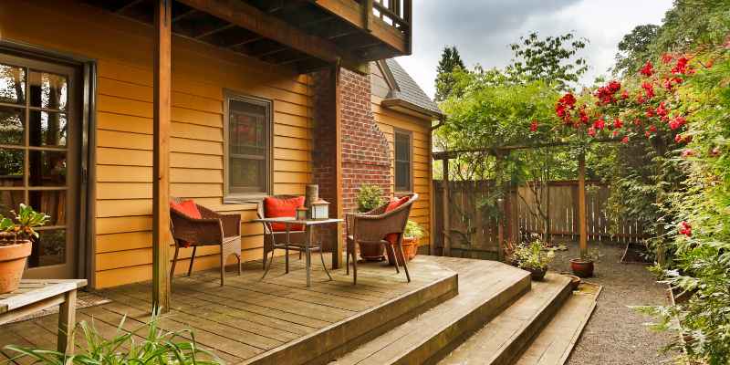 Decking With Steps